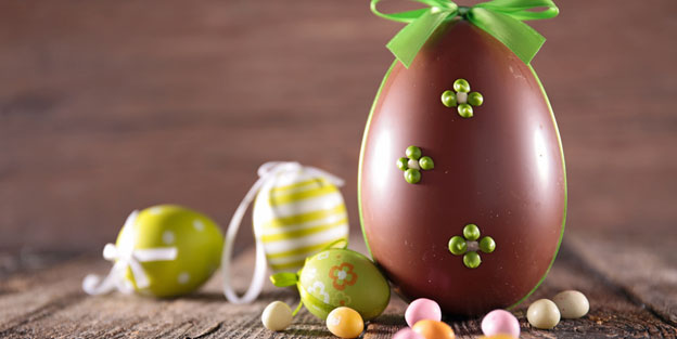 Huevos de pascua FÁCILES decoración en chocolate SIN glasé 